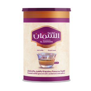 Al Samman Gulf Coffee Roasted with Cardamom & Saffron - 450 grams