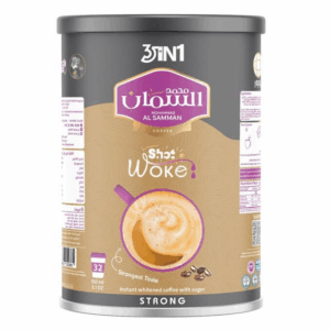 Al Samman Shot Woke 3-in-1 Strong Coffee - 640 grams